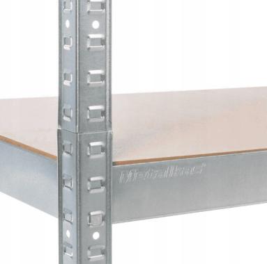 Стеллаж металический Metalkas NlT/GALVA 180×90×40 