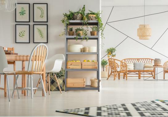 Стеллаж металический Metalkas NlT/GALVA 180×90×40 