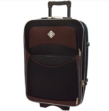 Чемодан Bonro Style набор 3 шт. черно-коричневый 