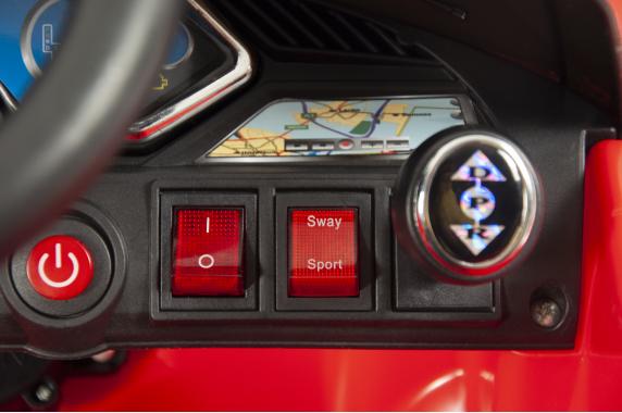 Детский електромобиль Siker Cars 688A красный 