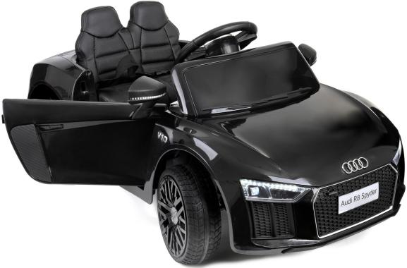  Дитячий електромобіль AUDI HL-1818 чорний (ліцензійний)