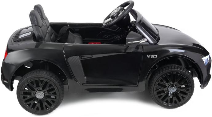  Дитячий електромобіль AUDI HL-1818 чорний (ліцензійний)