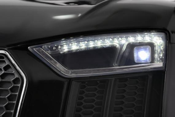  Дитячий електромобіль AUDI HL-1818 чорний (ліцензійний)