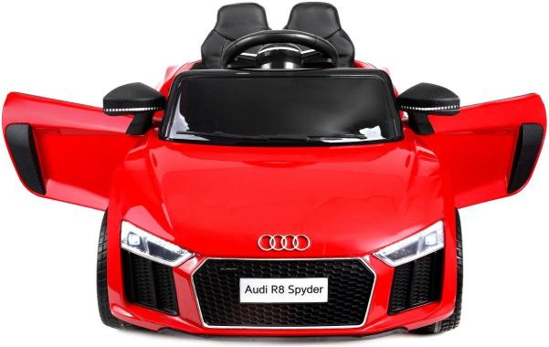  Дитячий електромобіль AUDI HL-1818 червоний (колеса EVA) (ліцензійний)
