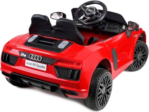  Дитячий електромобіль AUDI HL-1818 червоний (колеса EVA) (ліцензійний)