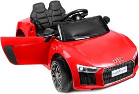 Дитячий електромобіль AUDI HL-1818 червоний (колеса EVA) (ліцензійний)