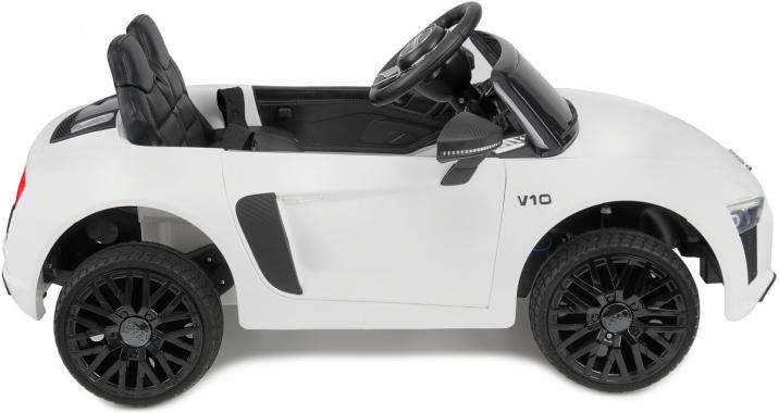  Дитячий електромобіль AUDI HL-1818 білий (колеса EVA) (ліцензійний)