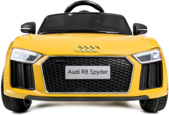  Дитячий електромобіль AUDI HL-1818 жовтий (ліцензійний)
