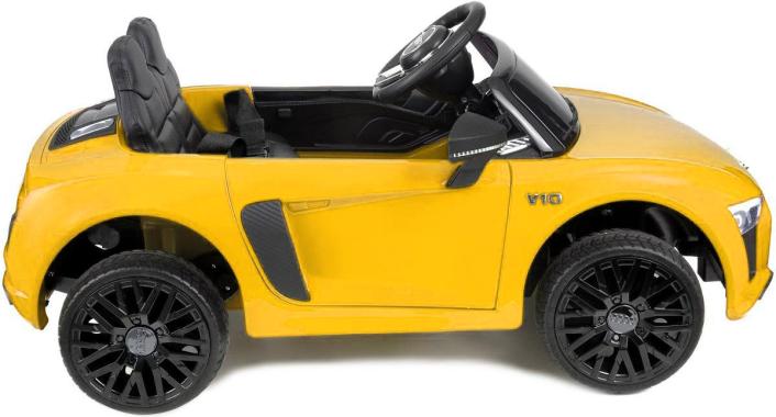  Дитячий електромобіль AUDI HL-1818 жовтий (ліцензійний)