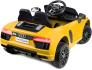  Дитячий електромобіль AUDI HL-1818 жовтий (ліцензійний)