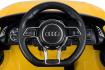  Дитячий електромобіль AUDI HL-1818 жовтий (ліцензійний)