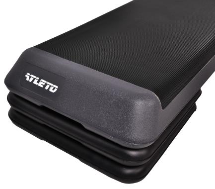 Степ-платформа профессиональная Atleto 47050 3 ступени,108-40-11,16,21 см 