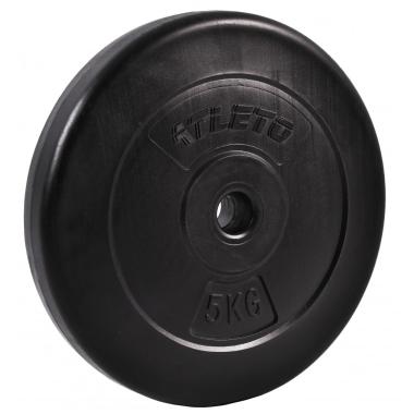 Диск для штанг и гантелей композитный Atleto 2шт x 5кг 