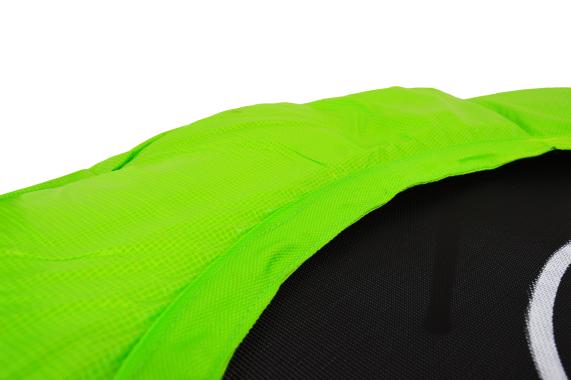 Батут для фитнеса с ручкой Atleto 102 см зеленый 