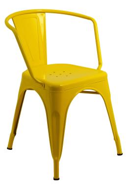  Крісло металеве Bonro B- 101 жовте