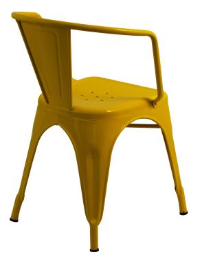  Крісло металеве Bonro B- 101 жовте