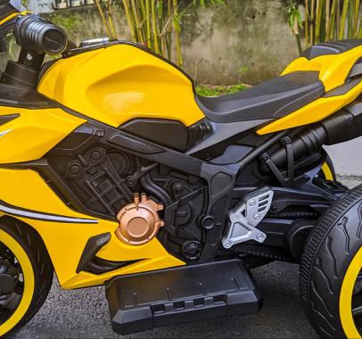  Дитячий електромотоцикл SPOKO SP-518 жовтий