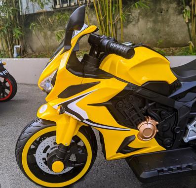  Дитячий електромотоцикл SPOKO SP-518 жовтий