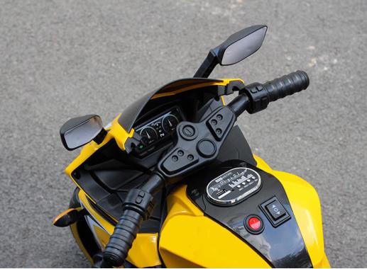  Дитячий електромотоцикл SPOKO SP-518 жовтий