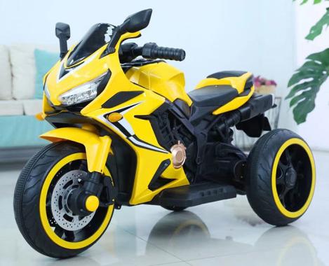  Дитячий електромотоцикл SPOKO SP-518 жовтий