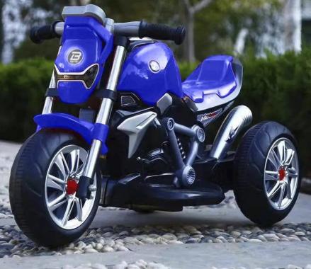  Дитячий електромотоцикл SPOKO M-3196 синій