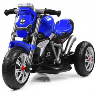  Дитячий електромотоцикл SPOKO M-3196 синій