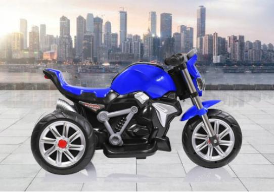  Дитячий електромотоцикл SPOKO M-3196 синій