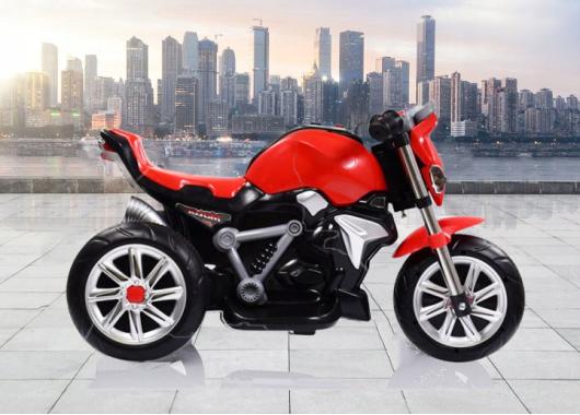  Дитячий електромотоцикл SPOKO M-3196 червоний