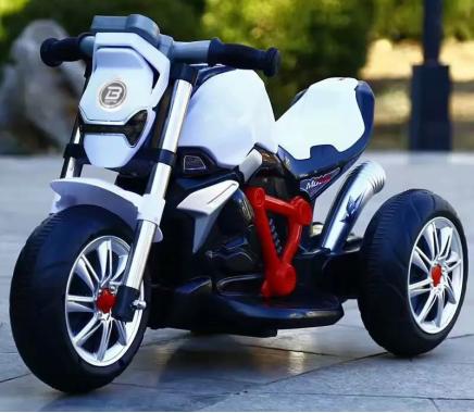  Дитячий електромотоцикл SPOKO M-3196 білий