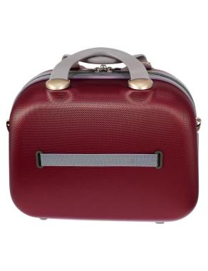 Сумка кейс саквояж RGL  (небольшой) бордовый 