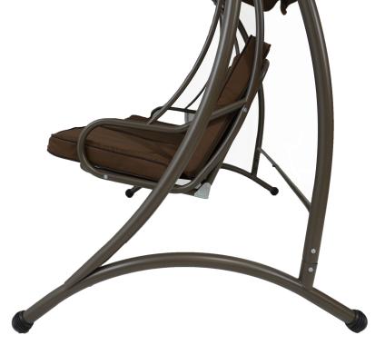 Качеля садова Bonro LD3003-5 коричнева 