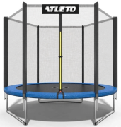 Батут дитячий з сіткою 183 см Atleto