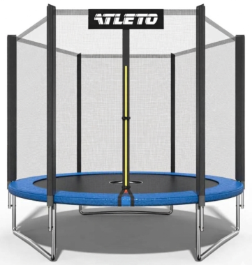 Батут детский с сеткой 183 см Atleto + подарок мячик 