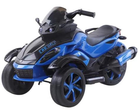  Дитячий електромотоцикл трицикл Spoko SP-610 синій
