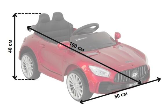  Дитячий електромобіль Spoko SP-S600 червоний