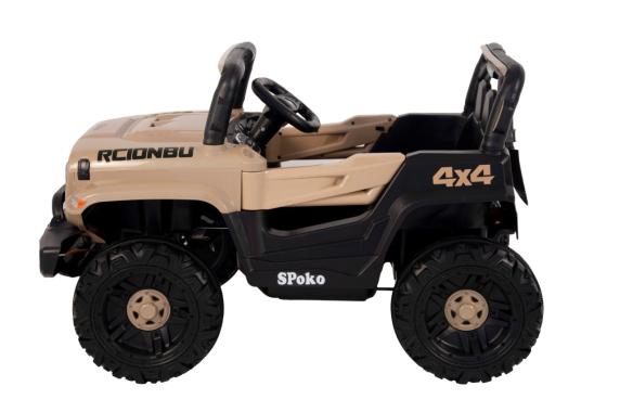 Детский электромобиль Spoko SP-V80 хаки 