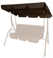 Козырек для садовых качелей Bonro 170x110 см коричневый