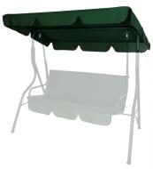 Козырек для садовых качелей Bonro 170x110см зеленый