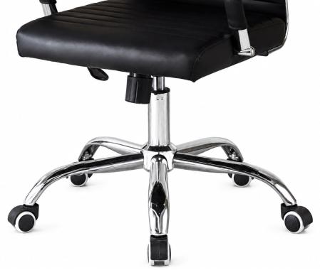 Кресло офисное на колесах Bonro B-014 черное 