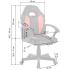 Кресло офисное геймерское Bonro B-043 красное 