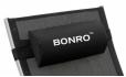 Садовый лежак шезлонг с алюминиевой рамой Bonro BG-008 черный 