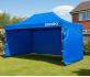  Намет павільйон розсувний з стінками 3 х 4,5 м Bonro B-9005 синій + сумка