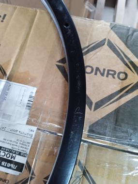 Журнальный столик круглый комплект 2 в 1 Bonro B-012 темно-коричневый (1681) - уцененный товар 