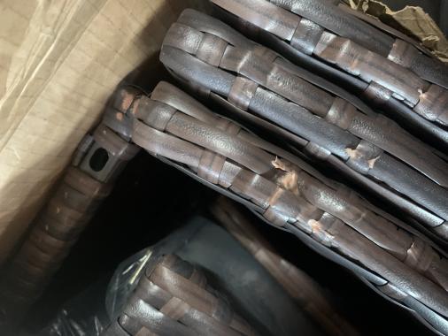  Набір садових меблів 4-місні Bonro B-6210-4 коричнево-сірий (чорне скло) (761) - уцінений товар