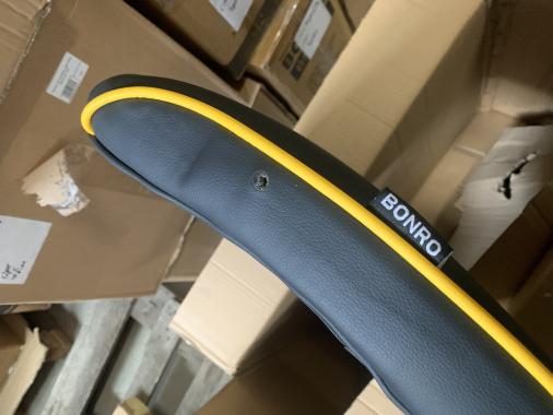  Крісло геймерське Bonro B-827 жовте (068)