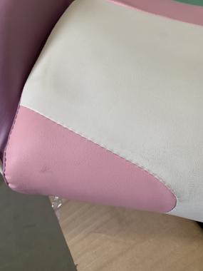  Крісло геймерське Bonro Lady 813 рожево-фіолетове (309) - уцінений товар