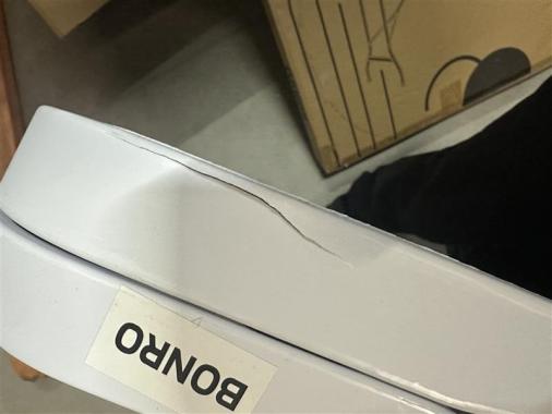  Стіл розкладний туристичний для пікніка Bonro BS 180 см білий (1392) - уцінений товар