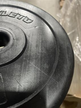 Диск для штанг и гантелей композитный Atleto 4шт x 2,5кг (1194) - уцененный товар 