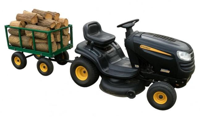 Садовая тележка тачка самосвал 4-колесный 200 л Siker TC1841 (350 кг) зеленый 