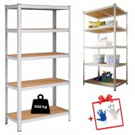 Стеллаж металлический 180x90x30 Siker G9030 5 полок